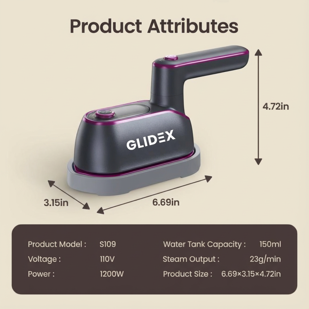 GlideX™ 2-in-1 Steam Iron